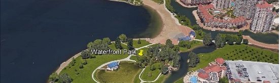 Fly Over of Kelowna Amenities